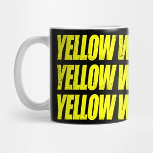 yellow weasel Mug